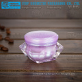 YJ-V Series 5g 15g 30g 50g high clear acrylic diamond jar